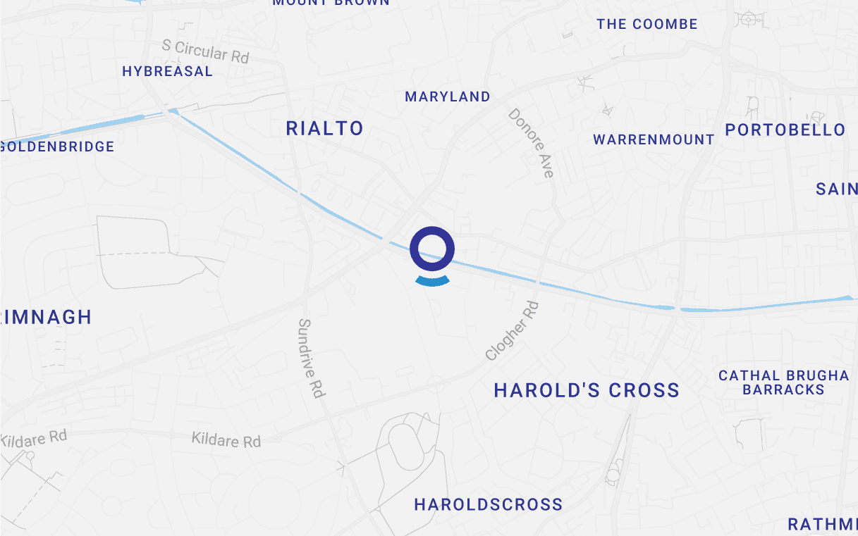 Map showing the location of Storage World Self Storage Units Dublin City